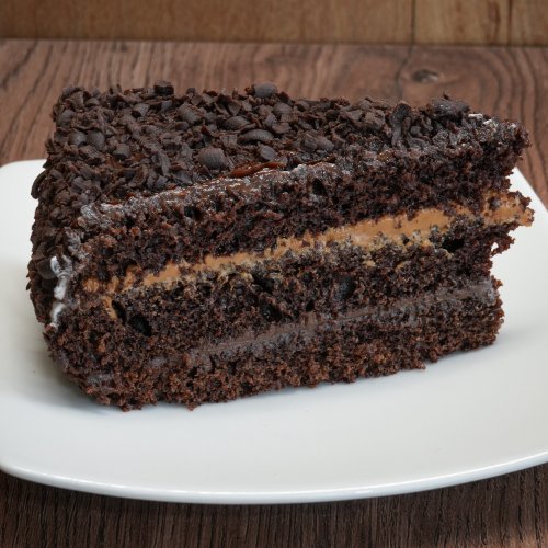 Porcion de Torta Chocolate Casero